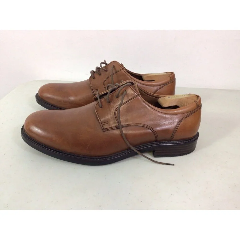 Johnston & Murphy Leather Dress Shoes Mens 12